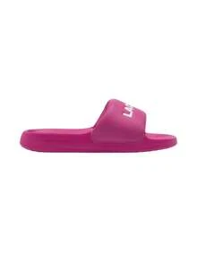 Lacoste Women Slides - PINK/WHITE - View 1