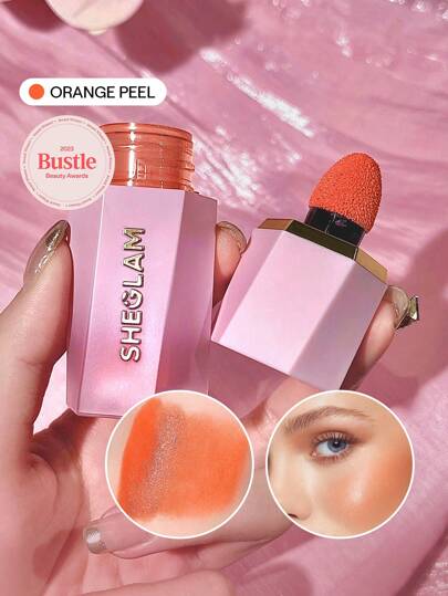 أحمر خدود سائل Color Bloom-أحمر خدود سائل Orange Peel-مقاوم للماء-يدوم طويلاً-صبغة عالية-لا يتلاشى-توهج طبيعي يدوم طويلاً-مكياج خفيف الوزن للوجه حمره علامة تجارية جمال مكياج مستحضرات تجميل للنساء الفتيات مثالي لفصل الخريف الشتاء مثالي ل- Y2K أزياء أنيقة هدية حفلة جاهز أفضل لون