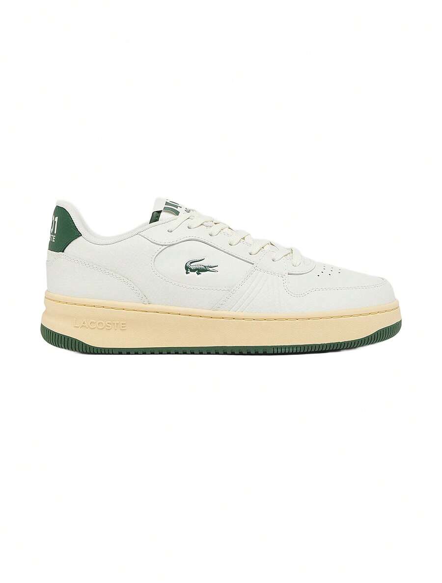 Lacoste Adidași pentru bărbați - blancvert - Vizualizare 1