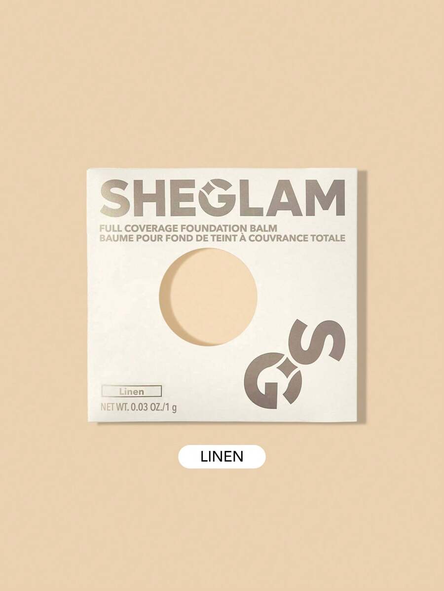 SHEGLAM Foundation-Balsam Mit Voller Deckkraft, Probe, Leinen, Valentinstag-Dekor, Liebesgeschenk, Winter, Y2K-Make-Up, Party, Strand, Reisen, Urlaub, Camping, Outdoor, Geschenk, Rose, Mode, MäDchen, Neujahr, Kosmetik, Cosplay, Beste Reise, Festivals, Farbe, Schick, Campus, Schule, Charme, Stimmung, Cny Abschluss Geburtstag Urlaub Sommer Herbst Autumn Y2K Schick Mode Damen Make-Up Kosmetik Party Strand Reise Camping DraußEn Schule Campus Ausflug Festivals Dekoration Geschenk PräSent Rose MäDchen Cosplay Beste Farbe Charme AtmosphäRe