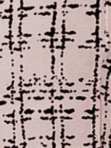 SHEIN Clasi 夏季优雅女士格纹印花弹力针织裤，适合各种场合，适合夏季度假、优雅旅行、日常通勤 - 粉色 - 查看 7