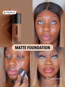 SHEGLAM Complexion Pro 持久透氣霧麵粉底液-松露霧面防汗粉底液控油全面遮瑕無孔遮瑕防水無瑕不褪色輕薄液體粉底液 品牌 美容 化妝 化妝品 適合女性與女孩 完美搭配夏季春季 Y2K 時尚 流行 生日 母親節禮物 假期 派對準備就緒 最佳顏色 - Truffle - 查看 2