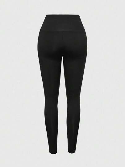 Goth Gothic Castle Hollow Patchwork Women's Skinny Elastic Leggings