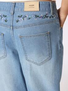 SUMWON Teen Girls Wide Leg Y2K Aesthetic High Waisted Jeans Long Denim Pants Retro Vintage Style Baggy Relaxed Fit Fashion Bottoms Youth Street Wear Back To School Autumn Winter Fall