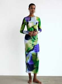 Maija 2pcs/Set Women Summer Top And A-Line Skirt, Fashionable - Multicolor - View 4