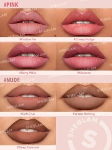 SHEGLAM LáPiz Labial Y Delineador Glam 101 Duo-Deep Caramel 2 En 1 Delineador De Labios Mate De Doble Punta LáPiz Labial Altamente Pigmentado Larga DuracióN Suave FáCil De Usar Maquillaje De Labios Navidad Invierno Delineador De Labios MarróN Rosa GraduacióN CumpleañOs Vacaciones Verano OtoñO Y2K Elegante Moda Mujeres NiñAs Maquillaje CosméTico Belleza Fiesta Playa Viaje Camping Aire Libre Escuela Campus ExcursióN Festivales DecoracióN Regalo Presente Rosa Chica Cosplay Mejor Color Encanto Vibra