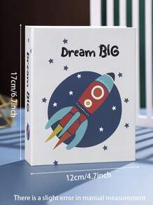 SHEIN 1本6英寸大容量相册。情侣生日礼物，家庭聚会回忆收藏神器，毕业季狂欢礼物。6英寸活页青春相册。仅限婚礼回邮 - 彩色 - 查看 2