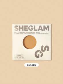 SHEGLAM Foundation-Balsam Mit Voller Deckkraft, Probe – Golden, Langanhaltend, Makellos, Feuchtigkeitsspendend, öLkontrollierend, Farbkorrektor, Concealer, Porenlose Abdeckung Von SchöNheitsfehlern, Nicht Fettend, Nicht Verklumpend, Glatter Aussehende Creme-Foundation, , Weihnachts--Foundation Marke SchöNheit Make-Up Kosmetik FüR Damen MäDchen Perfekt FüR Herbst Winter Ideal FüR Y2K Schick Mode Geeignet FüR Geburtstag Weihnachten PräSent Party Fertig Beste Farbe