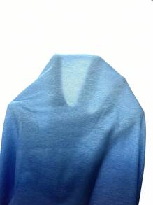 SHEIN LUNE 女士渐变色 V 领长袖休闲宽松 T 恤秋季 - 彩色 - 查看 6