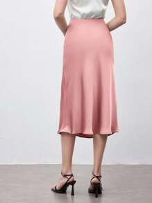 BizChic Chân váy chữ A màu hồng cho nữ, hiện đại, thanh lịch, phù hợp cho công sở, đi làm hàng ngày, mang phong cách lãng mạn thập niên 90, thích hợp cho Giáng sinh, Năm mới, Ngày Valentine, Tiệc tùng, Bãi biển, Lễ tốt nghiệp, Thời trang, Lễ hội, Kỳ nghỉ, Khách dự đám cưới, Hẹn hò, Tiệc tùng, Buổi hòa nhạc, Bữa ăn sáng muộn, Sân bay và nhiều dịp khác. - Hồng - Xem 5