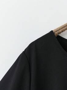 Rusticease Vestido casual de verano talla grande con cuello redondo, estampado patchwork, para salidas al campo, vacaciones y primavera, ropa de mujer estilo bohemio para verano