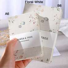 SHEIN 264 页，亚麻布精装 B6/A6 笔记本，配有 100gsm 优质纸张、内袋、粗花、生命之树返校 - 彩色 - 查看 9