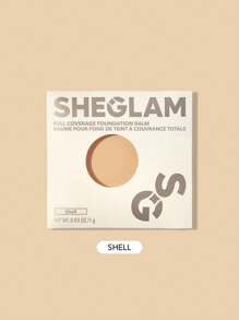 SHEGLAM Muestra De BáLsamo De Base De Cobertura Total: Base De Maquillaje Hidratante De Larga DuracióN E Impecable, Corrector De Color Con Control De Grasa, Corrector De Oleosidad, Corrector De Ojeras, Corrector De Imperfecciones, No Graso, No Apelmazado, Base De Maquillaje De Aspecto MáS Suave, Base De Maquillaje Para El , Navidad E Invierno Marca Belleza Maquillaje Maquullaje CosméTica Para Mujeres NiñAs Perfecto Para Invierno Primavera Ideal Para Y2K Elegante Moda Adecuado Para CumpleañOs Regalo Fiesta Listo Mejor Color - Shell - Ver 1