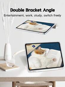 THE POWERPUFF GIRLS X SHEIN 花朵、泡泡、毛茛图案翻盖便笺簿 - 彩色 - 查看 8