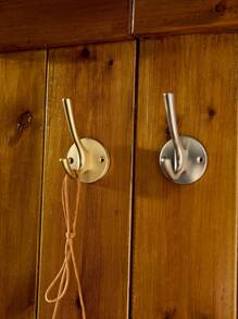 Cirelle 1 Stück Zinklegierung Metall Kleiderhaken, einzelner Schwerlast Wand- oder Türhänger zum Aufhängen von Mänteln, Hüten, Taschen, antike Goldoptik, platzsparend, geeignet für Eingangsbereich, Badezimmer, Schlafzimmer, Schrank-Organisation, Heim- und Bürodekoration, einfache Installation, Heimwerkerbedarf