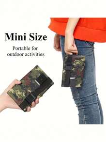 SHEIN Smaraad Renewable 30W Foldable Solar Panel, Portable Solar Generator Outdoor Camping RV Charger For Mobile Phones, Tablets, Lighting, Fans