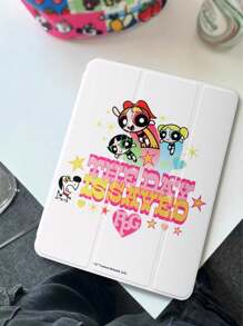 THE POWERPUFF GIRLS X SHEIN 花朵、泡泡、毛茛图案翻盖便笺簿 - 彩色 - 查看 6