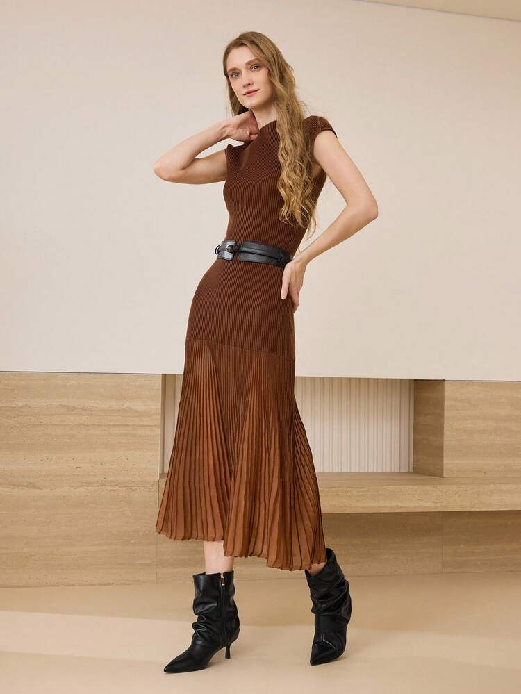 POINTED TOE SIDE ZIPPER MID-CALF BOOTS FOR CHRISTMAS SPRING SHOES