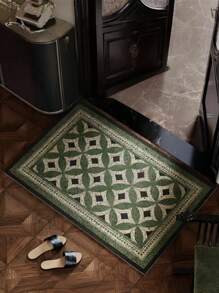 Cirelle 40x60cm Patterned Anti-Slip Door Mat - Washable High-End Carpet For Living Room, Entryway, Patio | Dirt Scraper, Home Decor, Outdoor Rug