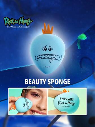 Rick and Morty X SHEGLAM Mr. Meeseeks Beauty Sponge Esponja Para Mezclar Maquillaje Esponja Para Crema LíQuida Polvos Base Corrector Rubor Maquillaje Suave Difuminador Herramienta De Maquillaje De Belleza GraduacióN CumpleañOs Vacaciones Verano OtoñO Y2K Elegante Moda Mujeres NiñAs Maquillaje CosméTico Belleza Fiesta Playa Viaje Camping Aire Libre Escuela Campus ExcursióN Festivales DecoracióN Regalo Presente Rosa Chica Cosplay Mejor Color Encanto Vibra