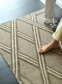 Cirelle 40x60cm Non-Slip, Washable, Cozy & Decorative Rug,Carpet | Geometric Pattern, Beige Rug| Living Room Rug, Bedroom Rug, Entryway Carpet | Home Decor, All Seasons Rug,Carpet| Room Decor, Home Decor, Home Decor Living Room Rug - Multicolor - View 7
