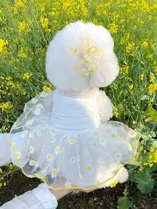 Summer Dog & Cat Skirts | Breezy Mesh Pet Skirts For Poodle, Bichon Frise, Pomeranian | Lightweight Toy Breed Apparel | Breathable & Stylish Puppy Fashion