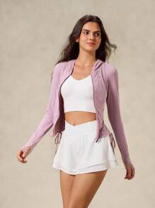 OutZeal Women UV Protection Cool Touch Silky Soft Drawstring Sun-Proof Jacket Daily Casual