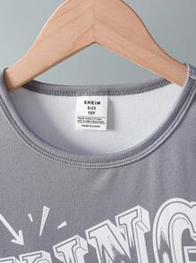 Tween Boys 6-Piece Pajama Set, Mixed Color Digital Gaming Print Short Sleeve Top And Slim Fit Pants Sleepwear - Multicolor - View 3