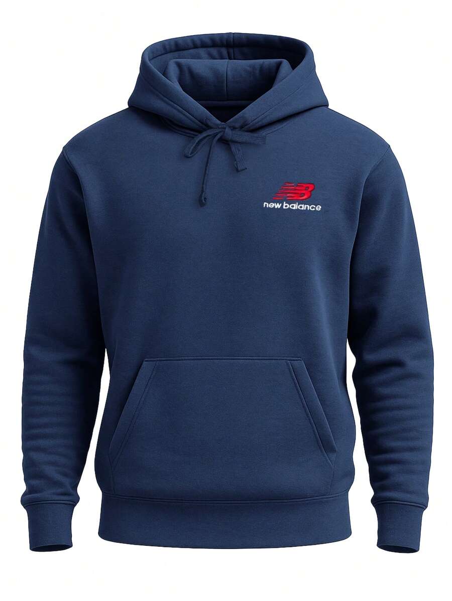 New Balance Uni-Ssentials French Terry Hoodie - NATURAL INDIGO (415)