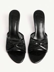 CUCCOO CHICEST Women's Bow Decor Fashion Casual Slip-On Sandals