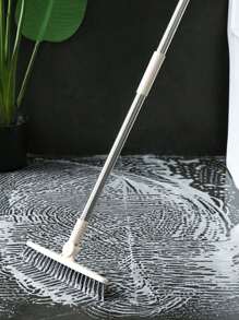SHEIN 1PC Long Handle Floor Brush Hard Bristle Cleaning Tool For Tile Gaps Corners Bathroom Toilet Kitchen Deep Cleaning Home Essentials Mothers Day Gift Housewarming Present
