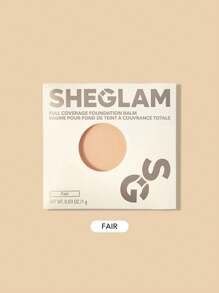 SHEGLAM Full Coverage Foundation Balm Sample-Fair Long Lasting Flawless Moisturizing Foundation Oil-Control Color Corrector Concealer Pore-Less Cover Blemish Non-Greasy Non-Caking Smoother-Looking Cream Foundation Christmas Winter Foundation Graduation Birthday Holiday Summer Fall Autumn Y2K Fancy Fashion Women Makeup Cosmetic Party Beach Travel Camping Outdoors School Campus Trip Festivals Decor Gift Present Rose Girl Cosplay Best Color Charm Vibe