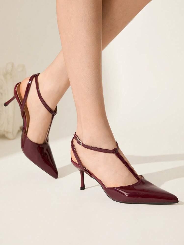 CUCCOO CHICEST Women's Fashionable Silver Elegant Pointed Toe Stilettos