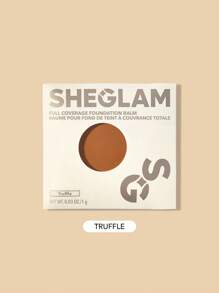 SHEGLAM Full Coverage Foundation Balm Sample-Truffle Long Lasting Flawless Moisturizing Foundation Oil-Control Color Corrector Concealer Pore-Less Cover Blemish Non-Greasy Non-Caking Smoother-Looking Cream Foundation - Truffle - View 1