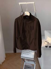 Comfortcana 女士梭织防晒夹克，春夏秋冬 - 棕色 - 查看 3