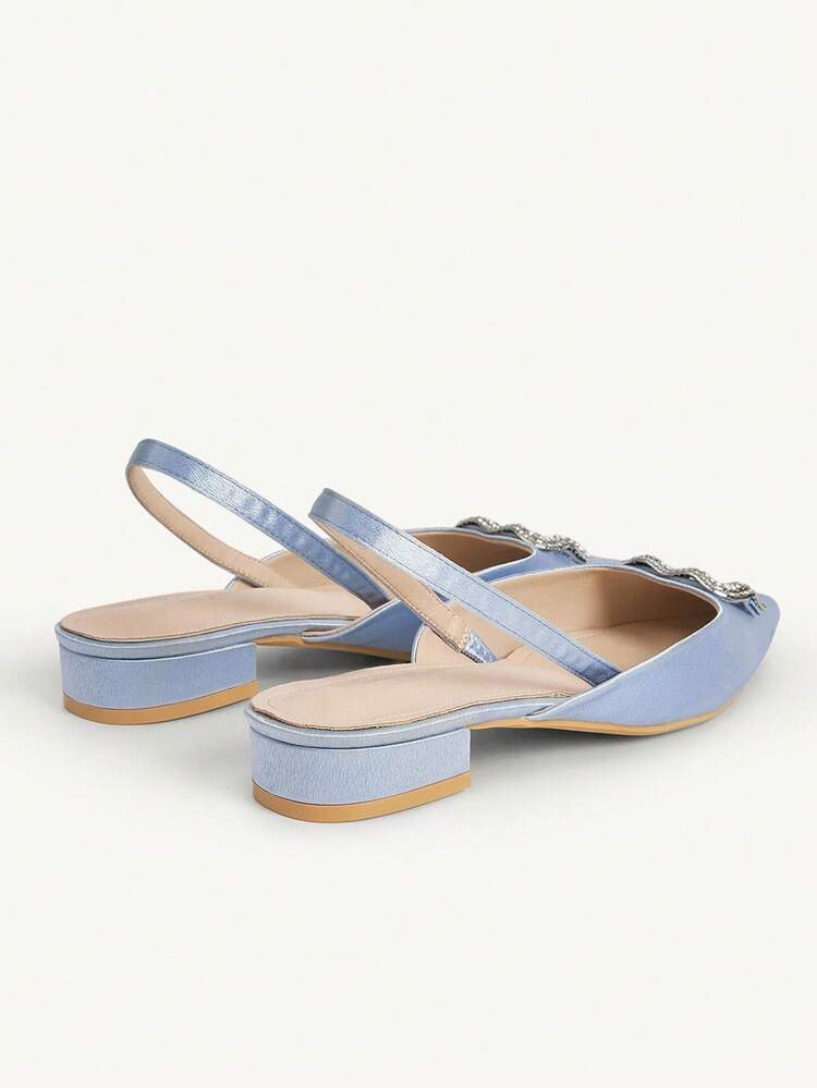 CUCCOO CHICEST Women's Rhinestone Decor Casual Flat Loafers