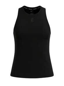 Nike Court Advantage - 女款圆领休闲背心 - 黑色 - 查看 1