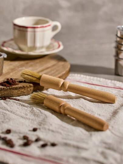 Cirelle Coffee Cleaning Brush, Nylon Bristles, Barista Brush For Coffee Grinder & Espresso Machine, Essential Cleaning Accessories For Kitchen, Cafe, Home, Easy Maintenance Tool, Coffee Lover Gift, Espresso Machine Care Supplies