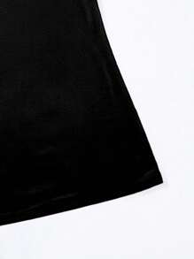 EMERY ROSE 心形和动物足迹印花休闲工字背心，活力夏日穿搭，适合情人节 - 黑色 - 查看 3