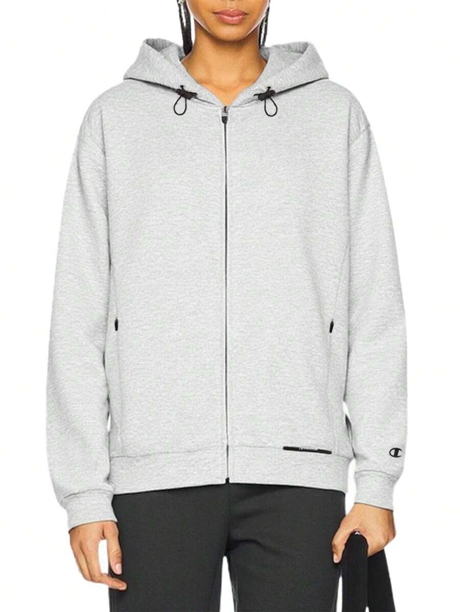 Champion Women Sweatshirts - Grey - View 1