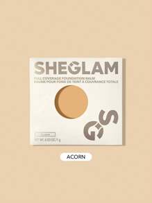 SHEGLAM 全覆蓋粉底霜樣品-橡果 品牌 美容 化妝 化妝品 適合女性與女孩 完美搭配夏季春季 Y2K 時尚 流行 生日 母親節禮物 假期 派對準備就緒 最佳顏色 - Acorn - 查看 1