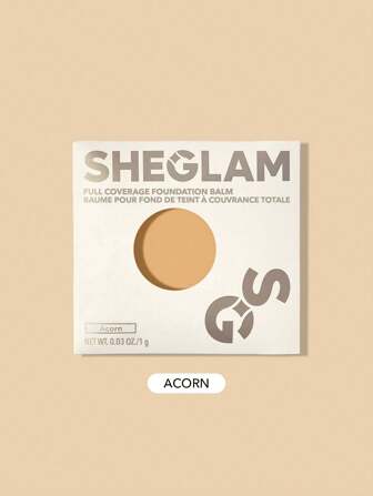 Full Coverage Foundation Balm Sample-Acorn Brand Beauty Makeup Cosmetic For Women Girls Perfect For Fall Winter Ideal For Y2K Fancy Fashion Suitable For Birthday Present Halloween Party Ready Best Color