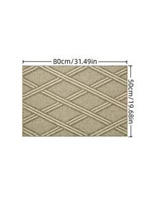 Cirelle 40x60cm Non-Slip, Washable, Cozy & Decorative Rug,Carpet | Geometric Pattern, Beige Rug| Living Room Rug, Bedroom Rug, Entryway Carpet | Home Decor, All Seasons Rug,Carpet| Room Decor, Home Decor, Home Decor Living Room Rug - Multicolor - View 4