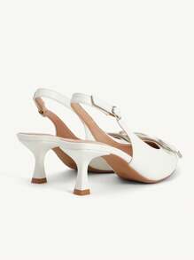 CUCCOO CHICEST Women's Pointed Toe Flats With 3D Bow Decor, Mesh Fabric, Elegant And Charming, Vintage Classic Black Lace Mesh Backless High Heel Pumps, Suitable For Date, Afternoon Tea, Romantic Party, Valentine's Day, Commute