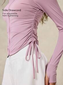 OutZeal Women UV Protection Cool Touch Silky Soft Drawstring Sun-Proof Jacket Daily Casual