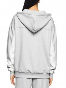 Champion Women Sweatshirts - Grey - View 2