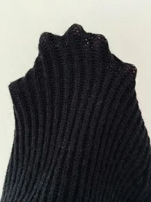 Elenzga Women's V-Neck Sleeveless Tassel Knit Sweater Dress, Elegant Versatile For Vacation, Holiday, All Season