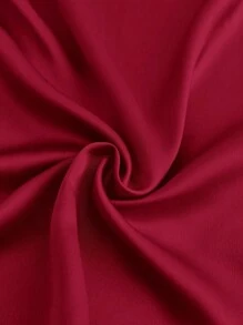 BizChic Women's Solid Color Round Neck Pleated Decor Batwing Sleeve Loose Casual Blouse, Basic Urban Commute Style, Elegant And Fashionable Business Casual Outfit For Ladies, Teachers, Office Wear