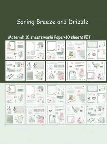 SHEIN Sticker Book: Lace, Handmade Diary, DIY Cards, Decorative Stickers - Soft Romantic Style, Back To School Season - one-size - View 8