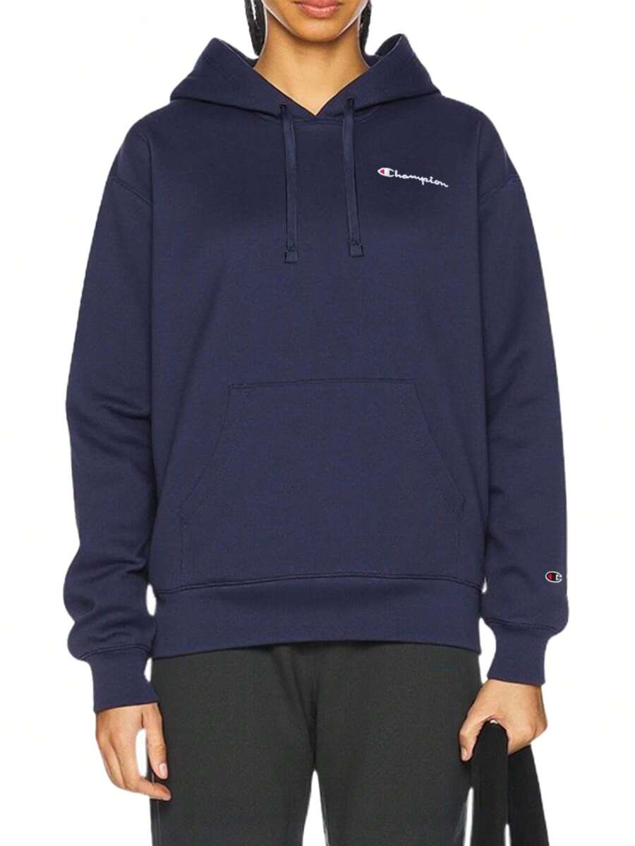 Champion Women Sweatshirts - Navy Blue - View 1
